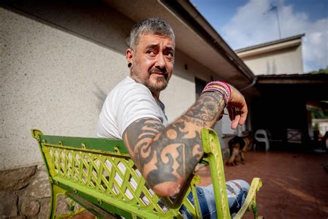 Toni Moog con sus perros