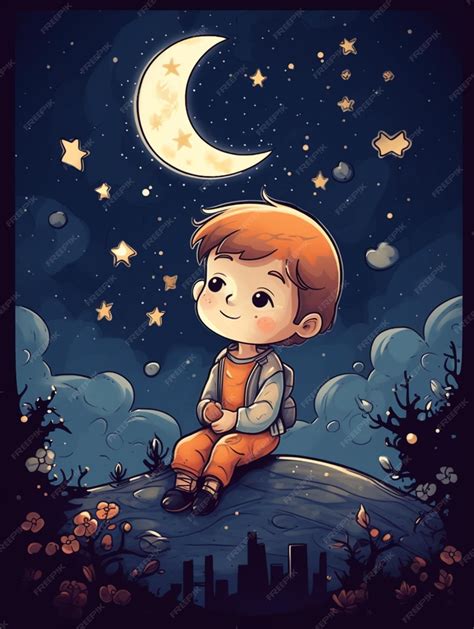 Erza observando la luna