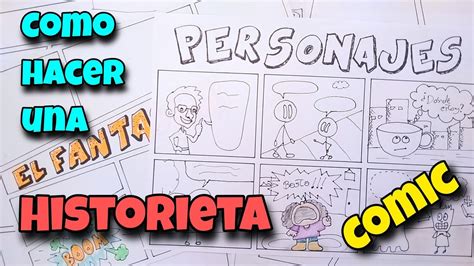 Ejemplo de personaje de cómic con diferentes vistas