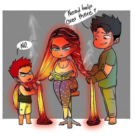 Teka Todoroki con poderes de fuego