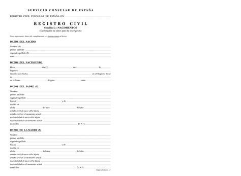 Registro Civil España