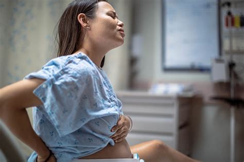 Mujer en trabajo de parto