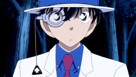 Kaito Kid disfrazado de Ran Mouri