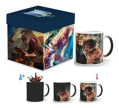 Taza temática de Attack on Titan