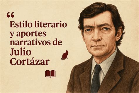 Ilustración de Julio Cortázar en su etapa parisina