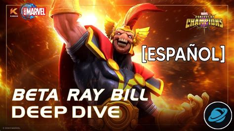 Bill Rayos Beta empuñando su martillo