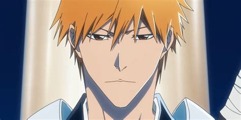 Ichigo Kurosaki y Muramasa tomados de la mano tras la batalla