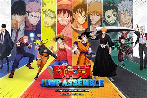 Ejemplo de mapa en JUMP: Assemble inspirado en un escenario de anime
