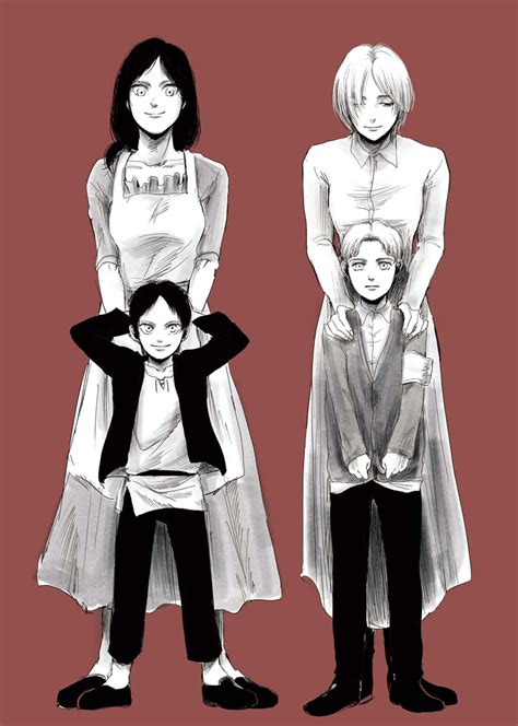 Dina Fritz, Zeke Jaeger y Grisha Jaeger