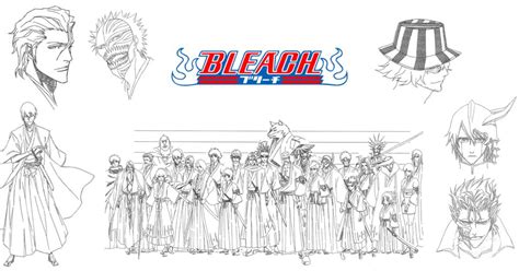 Diseño de personajes de Bleach