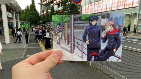 Mapa de las localizaciones clave en Jujutsu Kaisen