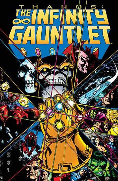 Portada del cómic The Infinity Gauntlet