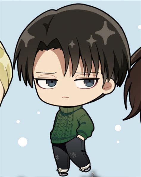 Póster Chibi de Levi Ackerman