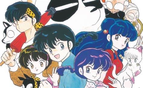 Ilustración de Rumiko Takahashi de Ranma ½