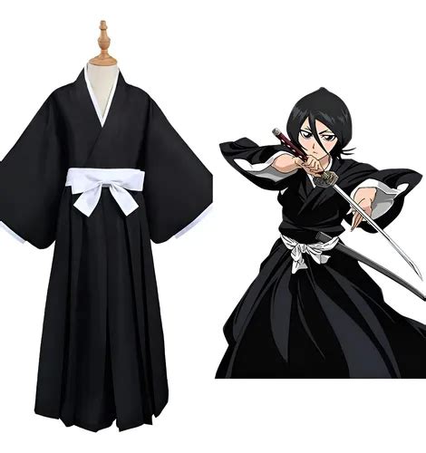 Detalles de un traje de cosplay de Bleach