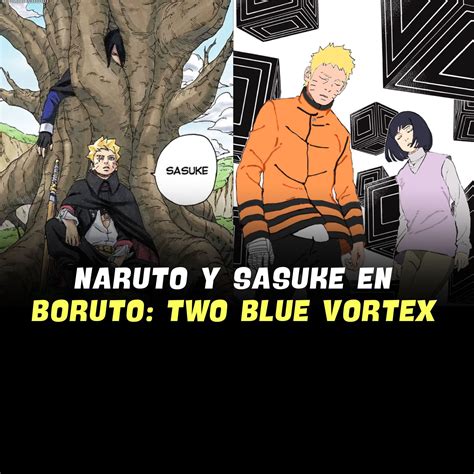 Boruto y Sasuke atrapados en el pasado