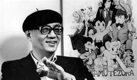 Retrato de Osamu Tezuka
