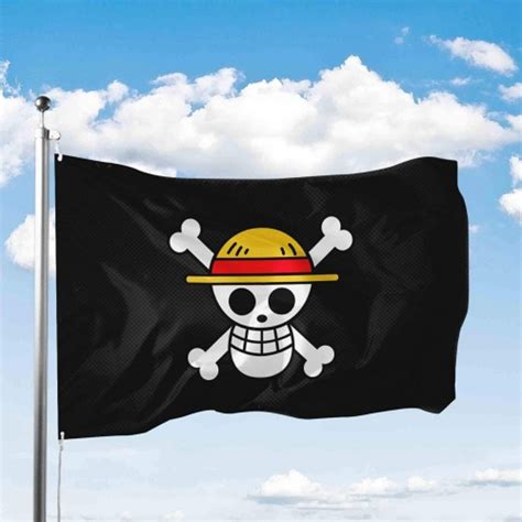Bandera de Luffy de One Piece