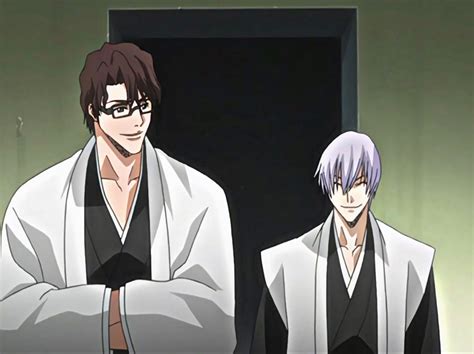 Aizen, Gin e Tōsen tramando un plan