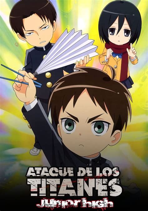 Logotipo de Ataque a los Titanes: Junior High