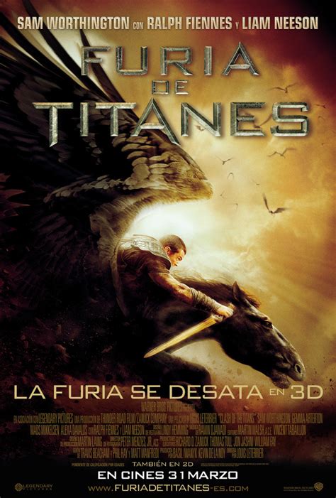 Póster de Furia de Titanes