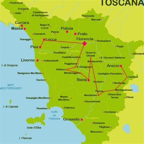 Mapa de Magnolia y sus alrededores en Fairy Tail