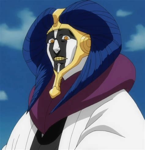 Mayuri Kurotsuchi con su característico maquillaje facial