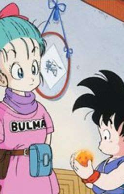 Gokuh y Bulma buscando las Bolas de Dragón