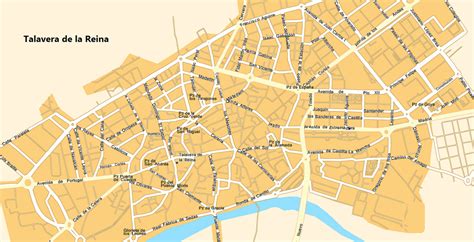 Mapa de Talavera de la Reina