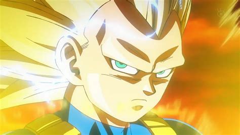 Vegeta en su forma de Super Saiyajin