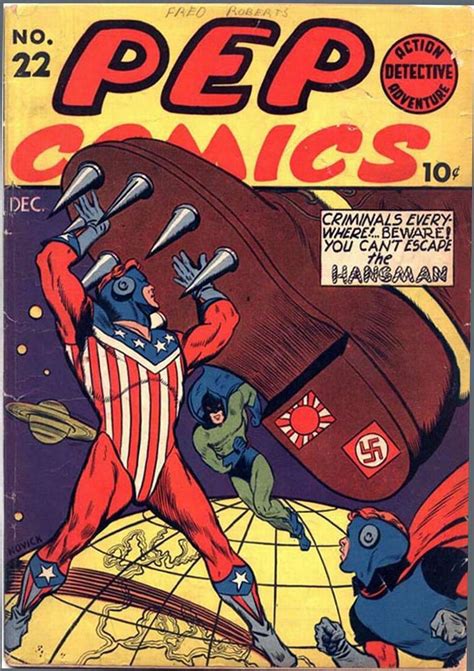 Portada de Pep Comics #22
