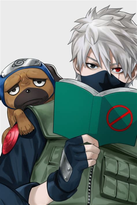 Kakashi invoca a Pakkun