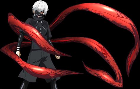 Representación del Kagune de Kaneki en acción