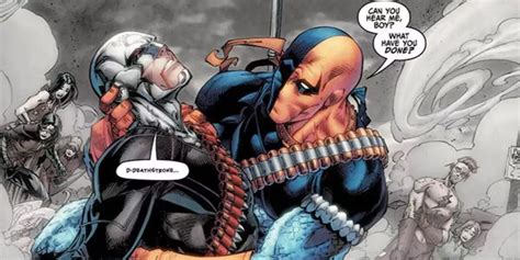 Deathstroke y sus hijos Jericho y Rose