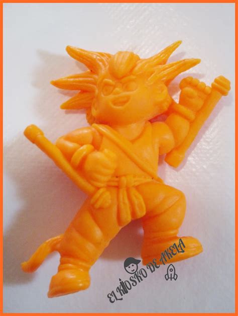 Figuras de goma (muñecogomas) de Bola de Dragón de Matutano