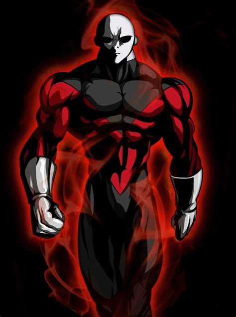 Jiren el Gris en pose de batalla