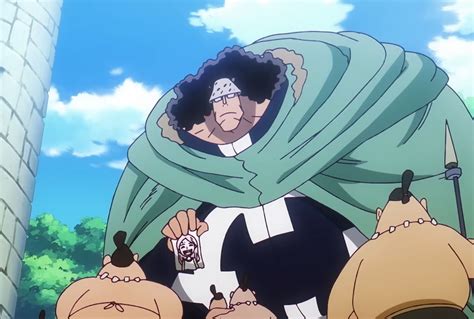 Bartholomew Kuma en una escena del episodio 1133 del anime 
