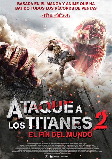 Portada de la película Ataque a los Titanes 2