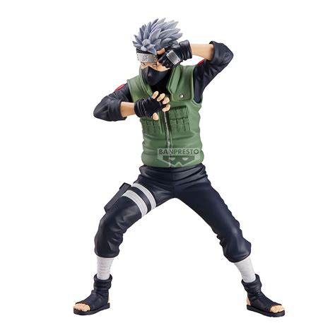 Detalle del Sharingan en la figura de Kakashi