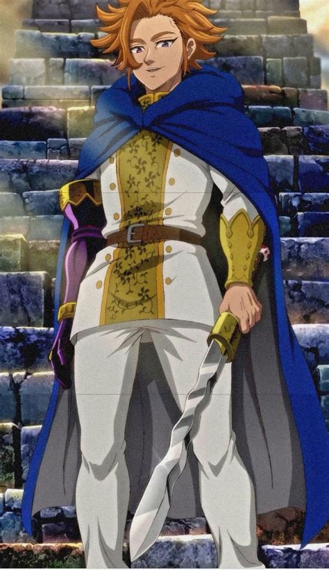 Arturo Pendragon blandiendo Excalibur