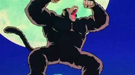 Transformación del Mono Gigantesco de Dragon Ball
