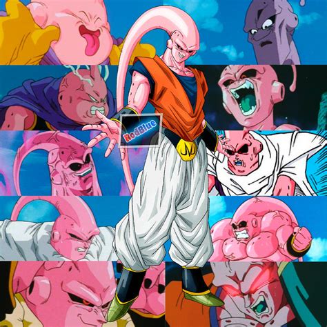 Majin Boo en sus diversas formas