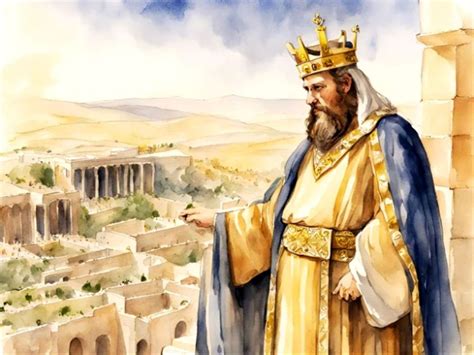 Ilustración del Rey Salomón y Asmodeo
