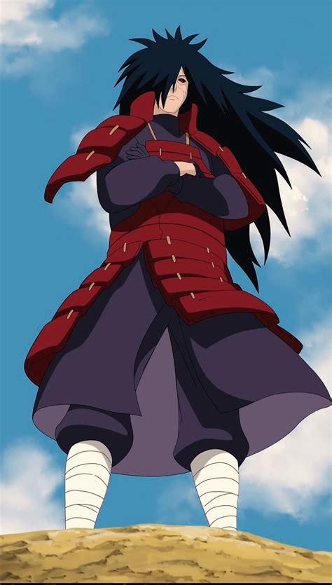 Madara Uchiha en pose de batalla
