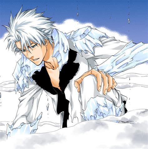 Tōshirō Hitsugaya con Hyōrinmaru