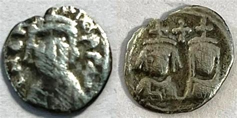 Moneda de Heraclio y Martina