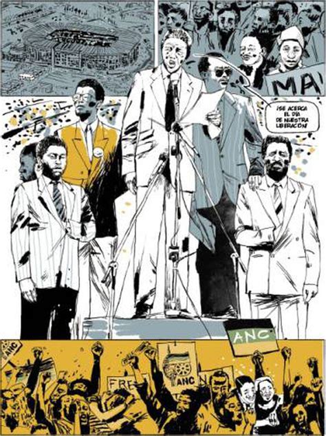 Viñetas de 'Mandela y el general'