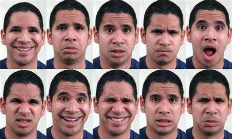 Galería de expresiones faciales humanas