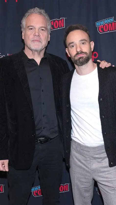 Charlie Cox y Vincent D'Onofrio en la New York Comic-Con