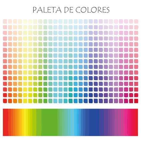Paleta de colores del cómic